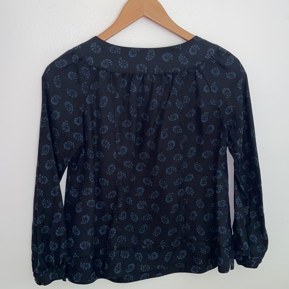 Mark Jacobs Asymmetrical Silk Blouse - image 3